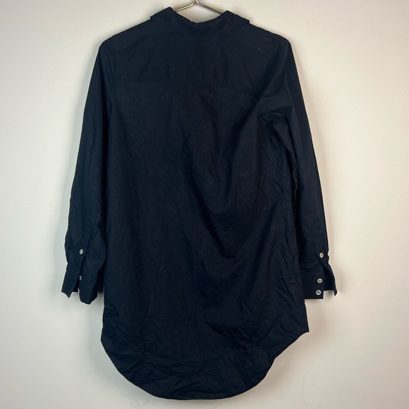 Soft Surroundings Black Popover Top, Small - Picture 6 of 6